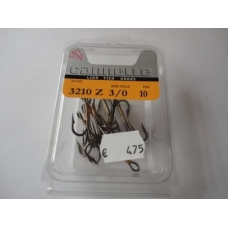 Anzois Cannelle 3210Z nº3/0 Quantidade 10